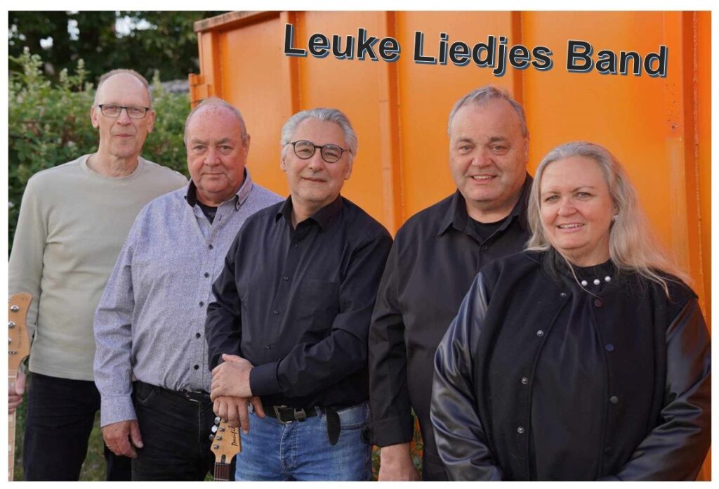 Leuke Liedjes Band fotokaart - iepy roode
